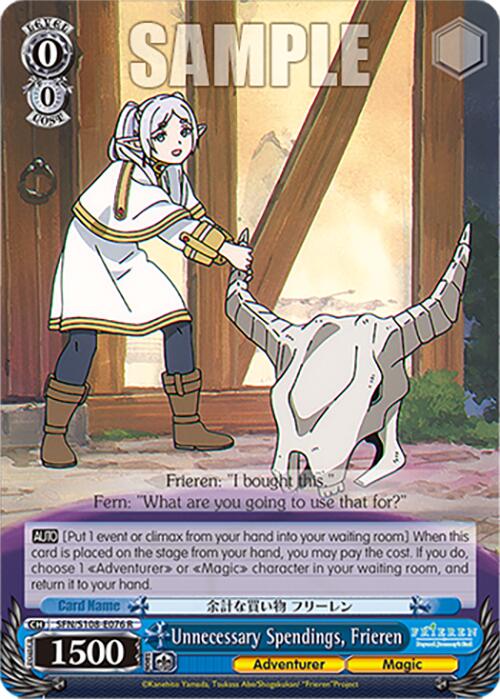 Image of Unnecessary Spendings, Frieren [Frieren: Beyond Journey's End]