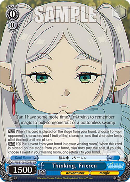 Image of Thinking, Frieren [Frieren: Beyond Journey's End]