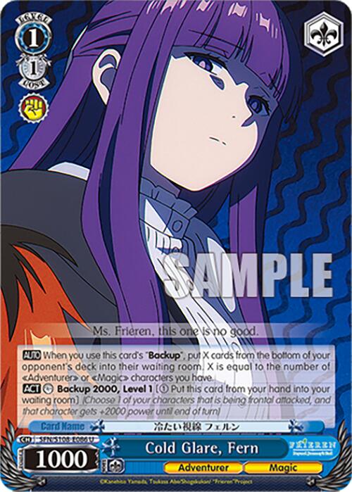 Image of Cold Glare, Fern [Frieren: Beyond Journey's End]