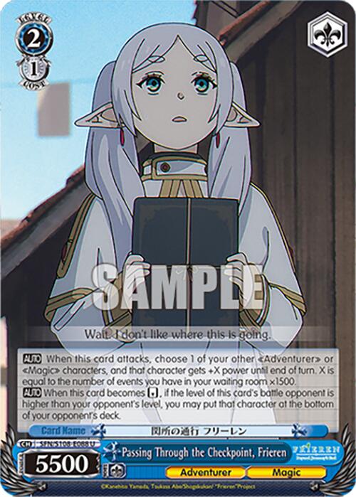 Image of Passing Through the Checkpoint, Frieren [Frieren: Beyond Journey's End]