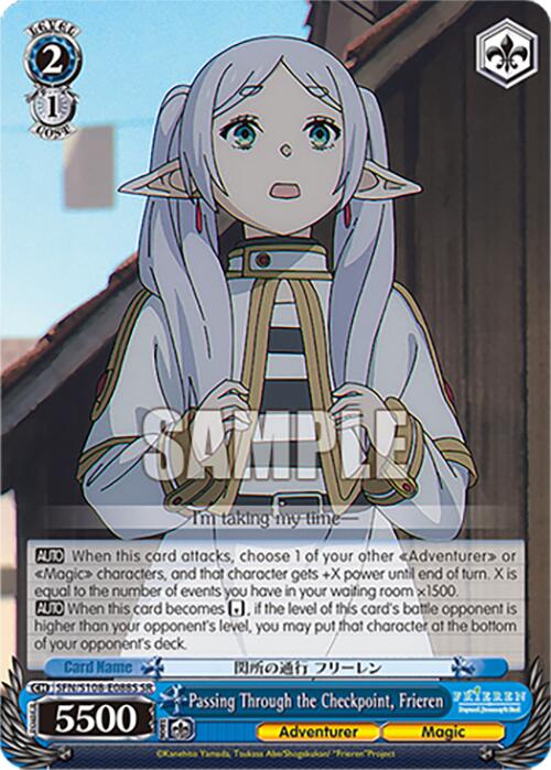 Image of Passing Through the Checkpoint, Frieren [Frieren: Beyond Journey's End]
