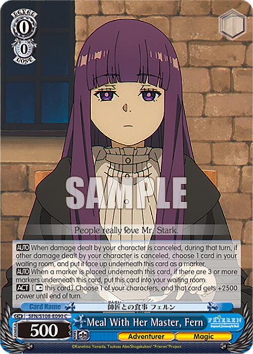 Image of Meal With Her Master, Fern [Frieren: Beyond Journey's End]