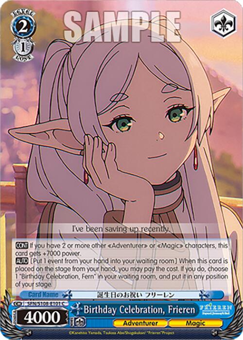 Image of Birthday Celebration, Frieren [Frieren: Beyond Journey's End]