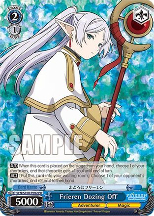 Image of Frieren Dozing Off [Frieren: Beyond Journey's End]