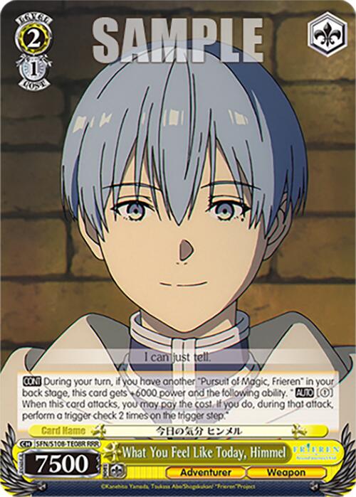 Image of What You Feel Like Today, Himmel [Frieren: Beyond Journey's End]