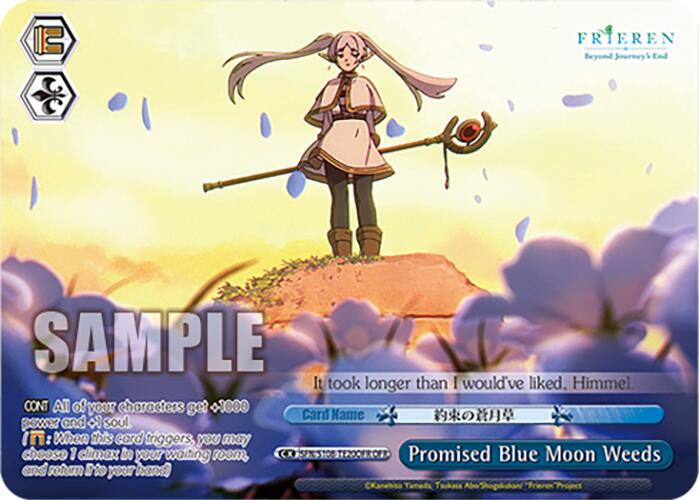 Image of Promised Blue Moon Weeds [Frieren: Beyond Journey's End]
