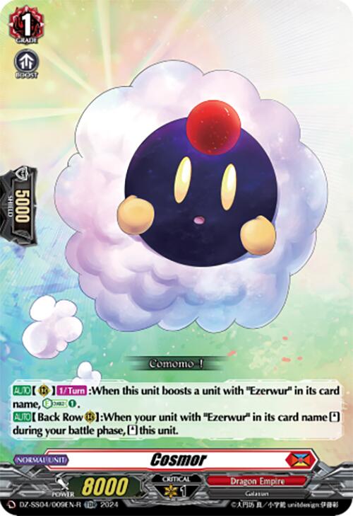 Image of Cosmor (Foil) (DZ-SS04/009EN-R) [Special Series Stardust Blade]