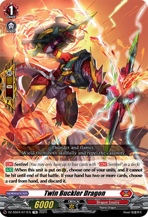 Image of Twin Buckler Dragon (DZ-SS04/011EN) [Special Series Stardust Blade]