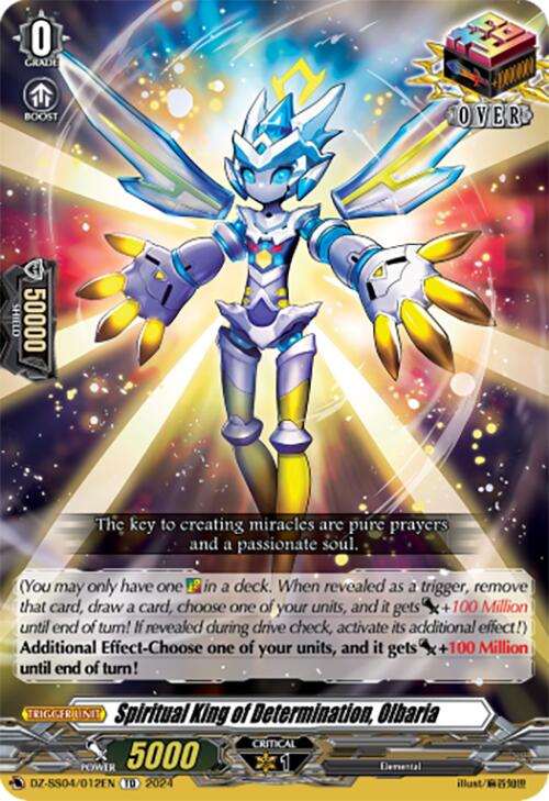 Image of Spiritual King of Determination, Olbaria (DZ-SS04/012EN) [Special Series Stardust Blade]