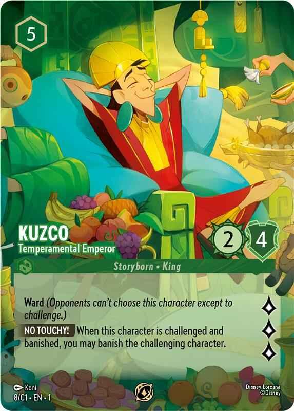 Image of Kuzco - Temperamental Emperor (8) [Promo Cards]