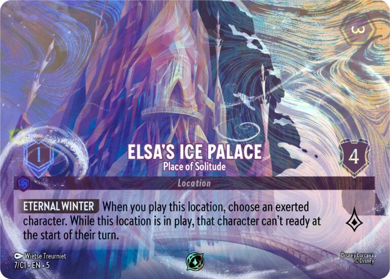 Image of Elsa's Ice Palace - Place of Solitude (7) [Promo Cards]