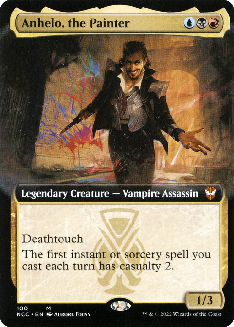 Image of Anhelo, the Painter (Extended Art) [Streets of New Capenna Commander]