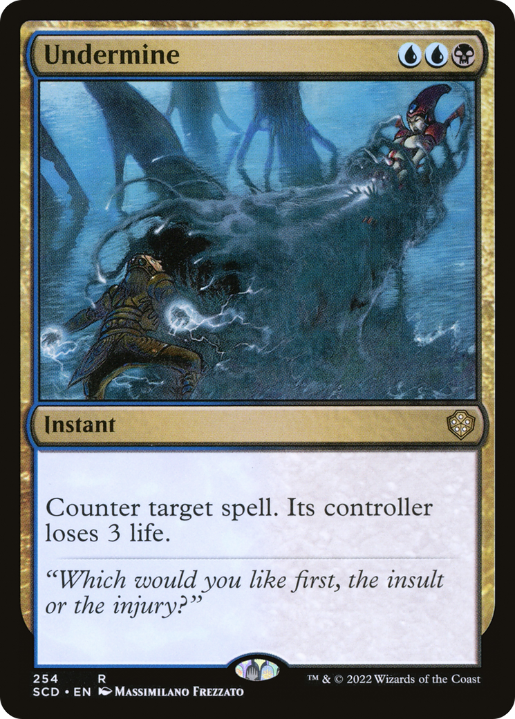 Image of Undermine [Starter Commander Decks]