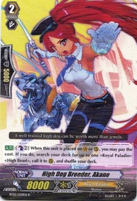 Image of High Dog Breeder, Akane (BT02/029EN) [Onslaught of Dragon Souls]