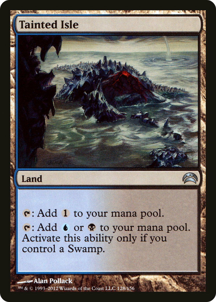 Image of Tainted Isle (PC2-128) - Planechase 2012 Foil