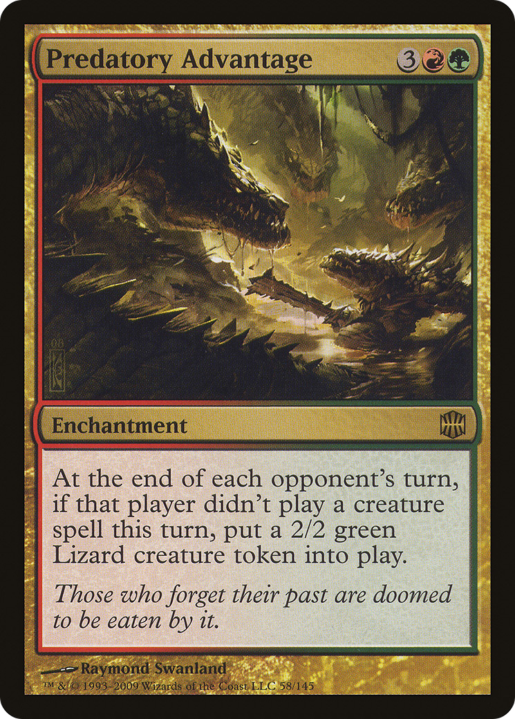 Image of Predatory Advantage [Alara Reborn]
