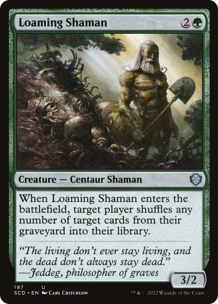 Image of Loaming Shaman [Starter Commander Decks]