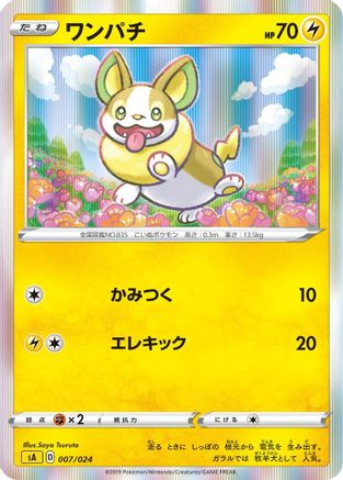 Image of Yamper (007/024) - sA Lightning Starter Set V Holofoil