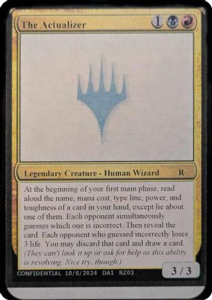 Image of The Actualizer [Mystery Booster 2 Playtest Cards]