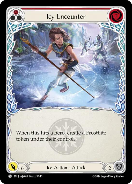 Image of Icy Encounter (Red) [AJV010] (Armory Deck: Jarl Vetreidi)