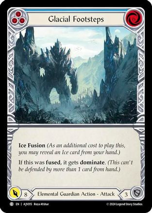 Image of Glacial Footsteps (Blue) [AJV015] (Armory Deck: Jarl Vetreidi)