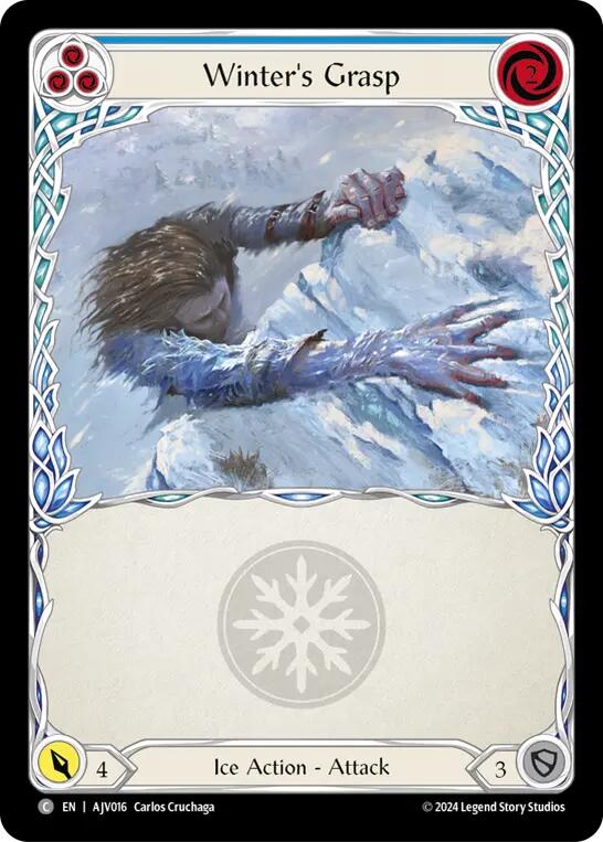 Image of Winter's Grasp (Blue) [AJV016] (Armory Deck: Jarl Vetreidi)