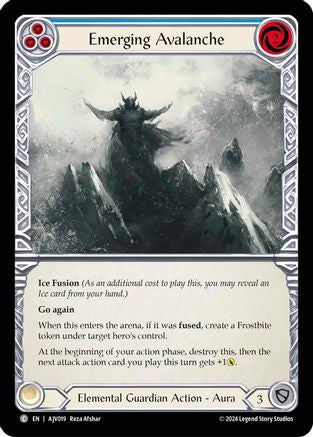 Image of Emerging Avalanche (Blue) [AJV019] (Armory Deck: Jarl Vetreidi)