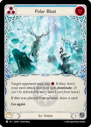 Image of Polar Blast (Blue) [AJV021] (Armory Deck: Jarl Vetreidi)