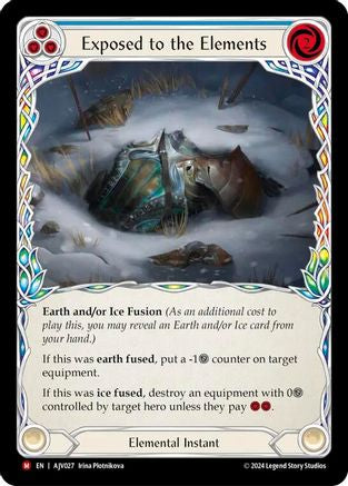 Image of Exposed to the Elements [AJV027] (Armory Deck: Jarl Vetreidi)