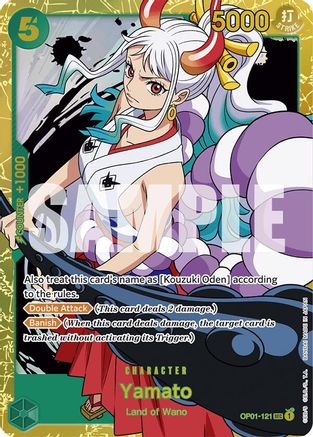 Image of Yamato (OP01-121) (Reprint) [Premium Booster -The Best-]