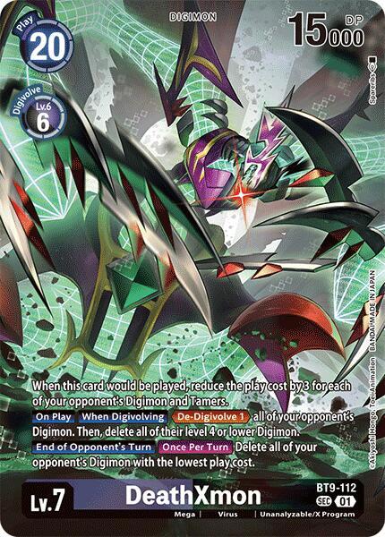 Image of DeathXmon [BT9-112] (Alternate Art) [Special Limited Set]