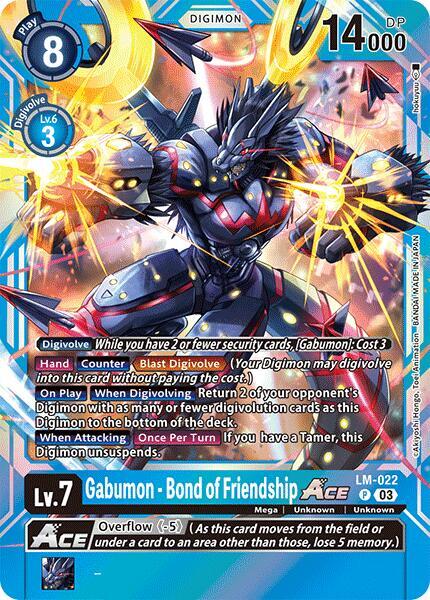 Image of Gabumon [LM-022] - Bond of Friendship ACE [Special Limited Set]