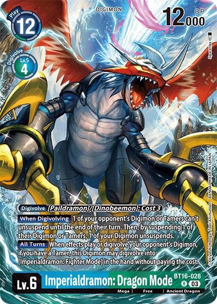 Image of Imperialdramon: Dragon Mode [BT16-028] (Alternate Art) [Special Limited Set]