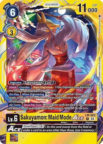 Image of Sakuyamon: Maid Mode ACE [LM-023] [Special Limited Set]