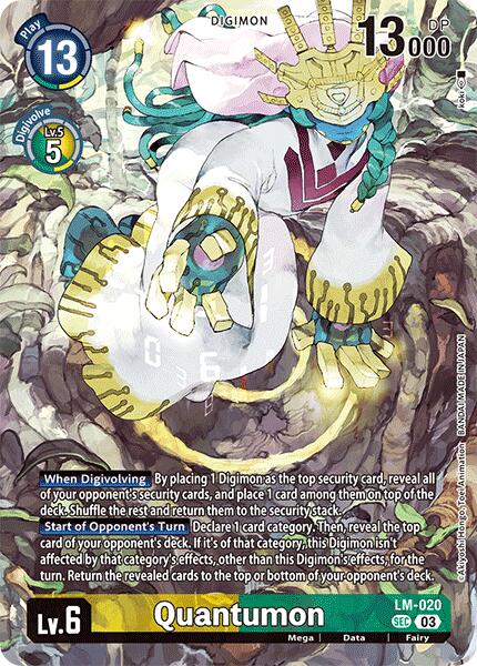 Image of Quantumon [LM-020] (Alternate Art) [Special Limited Set]