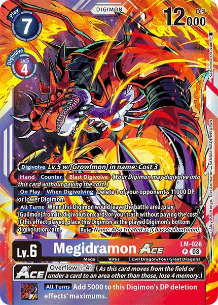 Image of Megidramon ACE [LM-026] [Special Limited Set]