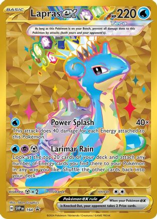Image of Lapras ex (164) [Scarlet & Violet: Black Star Promos]