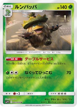 Image of Ludicolo (003/024) - smP2 Great Detective Pikachu Holofoil