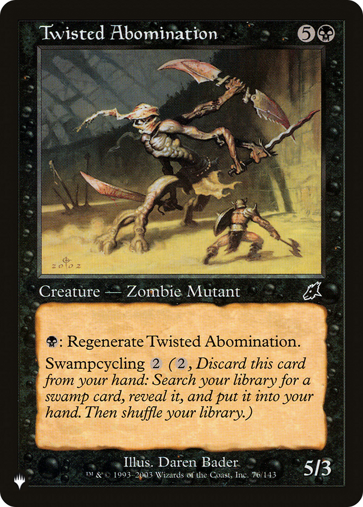 Image of Twisted Abomination [The List]