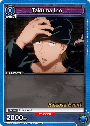 Image of Takuma Ino (UEPR/JJK-1-042) - UE03BT Jujutsu Kaisen Release Event Cards