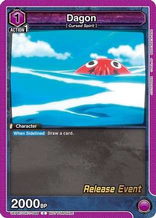 Image of Dagon (UEPR/JJK-1-088) - UE03BT Jujutsu Kaisen Release Event Cards