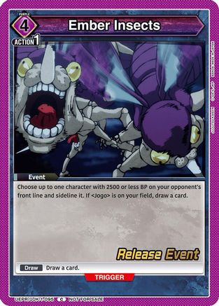 Image of Ember Insects (UEPR/JJK-1-095) - UE03BT Jujutsu Kaisen Release Event Cards