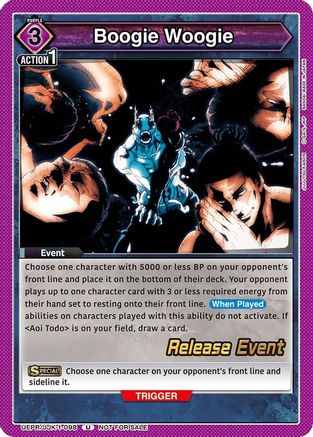 Image of Boogie Woogie (UEPR/JJK-1-098) - UE03BT Jujutsu Kaisen Release Event Cards
