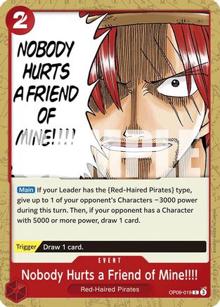 Image of Nobody Hurts a Friend of Mine!!!! [Emperors in the New World]