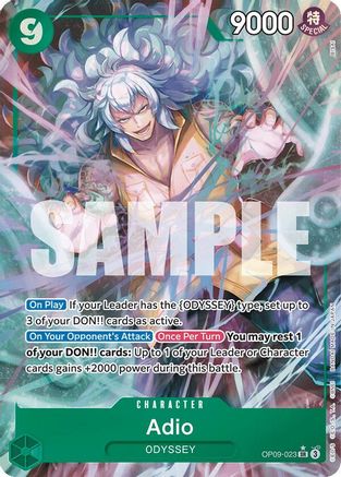 Image of Adio (Parallel) [Emperors in the New World]