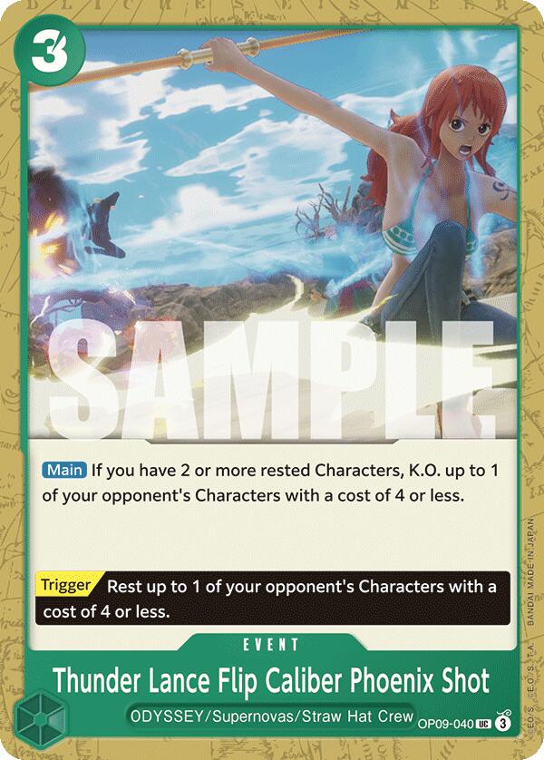 Image of Thunder Lance Flip Caliber Phoenix Shot [Emperors in the New World]