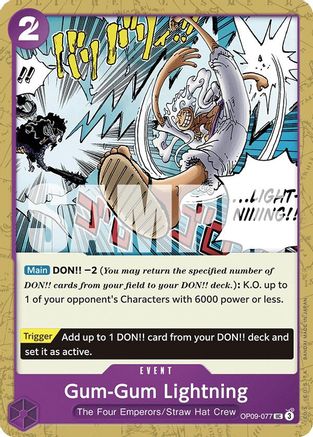 Image of Gum-Gum Lightning [Emperors in the New World]