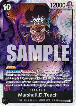 Image of Marshall.D.Teach [Emperors in the New World]