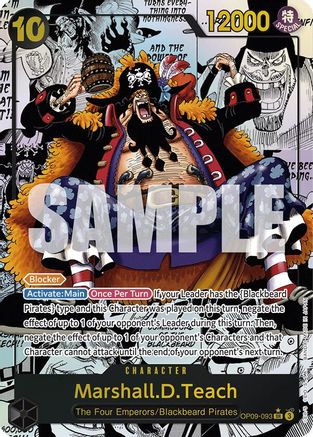 Image of Marshall.D.Teach (Manga Parallel) [Emperors in the New World]