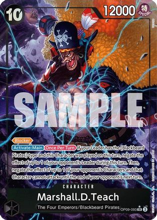 Image of Marshall.D.Teach (Alternate Art) [Emperors in the New World]